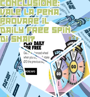 Gioco di abilit&agrave; daily spin snai